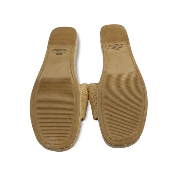 Universal Thread Women's Mardi Raffia Platform Sandals Size 11. - Picture 8 of 11
